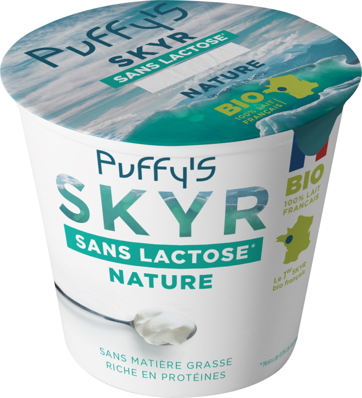 Skyr sans lactose Puffy's format familial